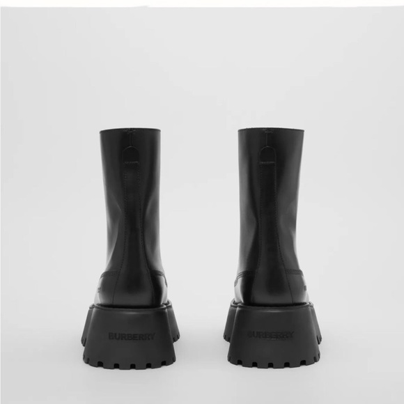 Burberry Platform Combat Boots, 41 Women, Full Set Inclusions - Picture 3 of 12